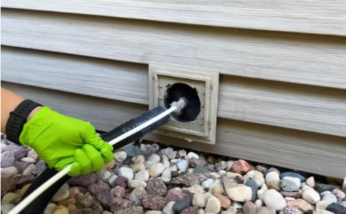 Clean From the Exterior Exit Point